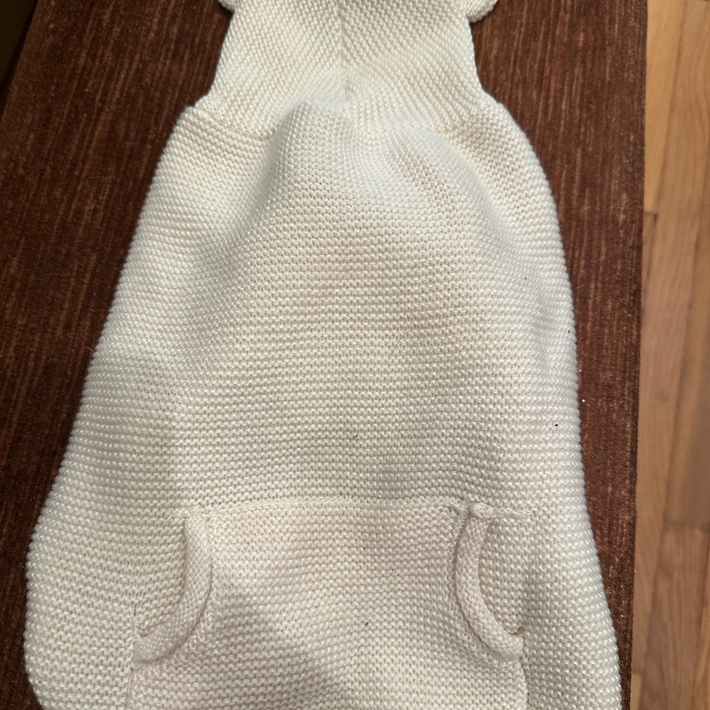 Cozy White Dog Sweater